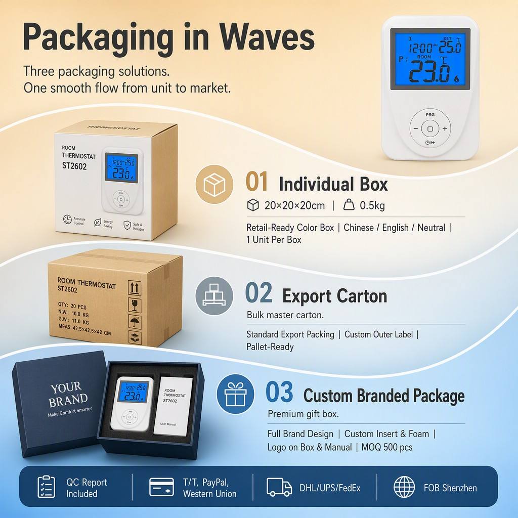 Switchable Current 6 A 2 A Inductive Load Room Heating 7 Day Thermostat Temperature Controller Raised Flooring Panel 130 X 86 X 28 Mm Without Holder Durable Modular Floor System