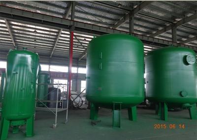 Tanque do purificador da água da pressão do Ro do filtro de areia do silicone em sólidos e no diâmetro suspendidos da redução da turbidez 600-3000 milímetros