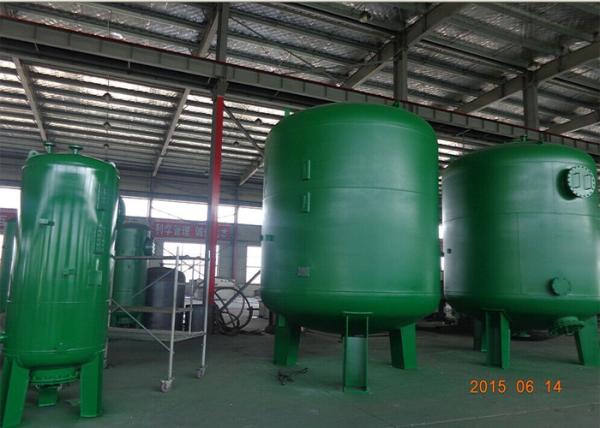 Tanque do purificador da água da pressão do Ro do filtro de areia do silicone em sólidos e no diâmetro suspendidos da redução da turbidez 600-3000 milímetros