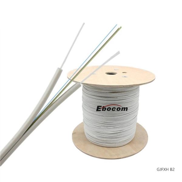 GJFXH lumière de câble extérieur de décharge ftth 1/2/4 noyau fibre optique mode unique G657 fibre