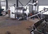 Secador de cilindro de aço inoxidável da máquina de Mini Biomass Salt Rotary Drying da indústria