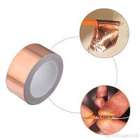 fita de cobre adesiva condutora Emi Shielding For Rf Cage da espessura de 0.15mm