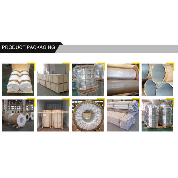 Food Grade Sheet Aluminum Foil Coil 300mm 2350mm 8011 Coated