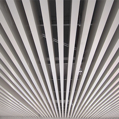 Suspended Baffle Ceiling Keel Aluminum Curtain Wall Profile