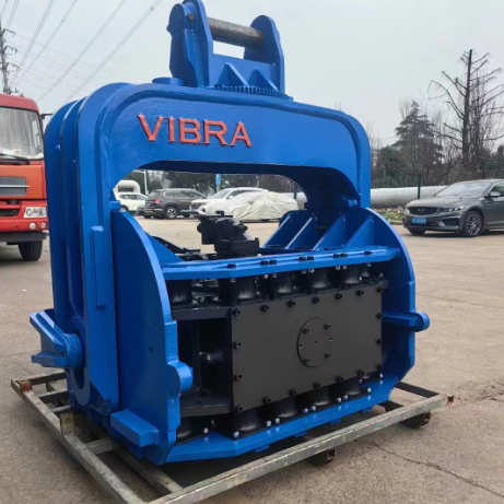 High-Flow Merging Valve Unit Pile Driver – Four Eccentric Pile Driver With