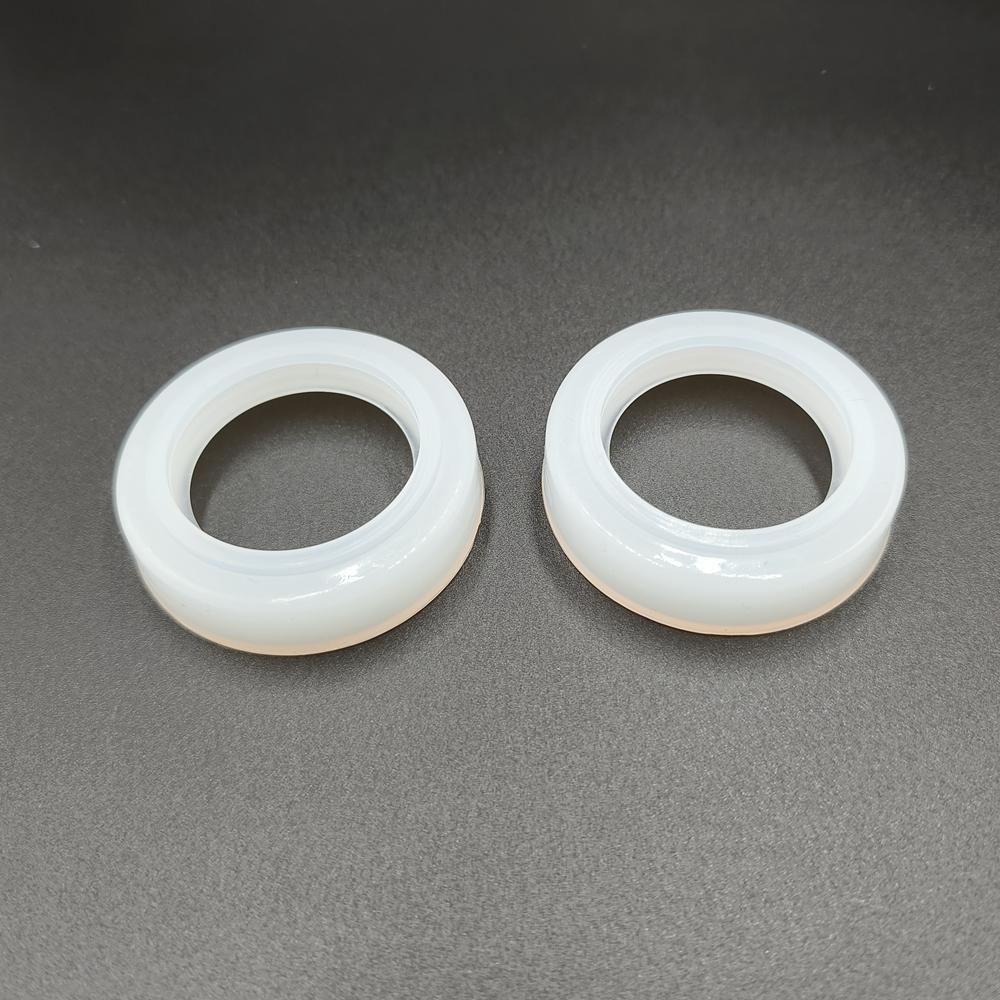 Food Grade Custom Silicone Gaskets Tear Resistant 90 ShoreA Custom Made Rubber Seals