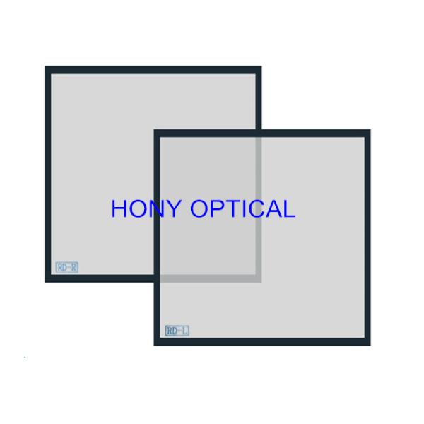 Circular Polarizing Filter For 3D LCD Projector To Watch 3D Movie - Set