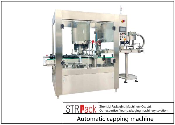 Stainless Steel Essence Packing Bottling Filling And Capping Machine With PLC Control