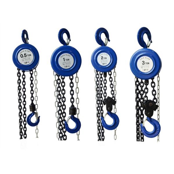 Индустрия использует на открытом воздухе подъем цепного блока руководства 3m 5 тонн