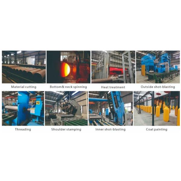 Wholesale Industrial Medical High Pressure Ar / HCl / HF / CF4 / WF6 / SF6 Gas Cylinders