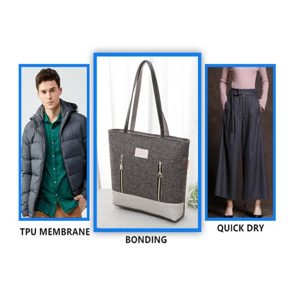 100D 100% повторно использовало ткань пластиковой куртки тона RPET ткани 2 бутылки водоустойчивую на открытом воздухе