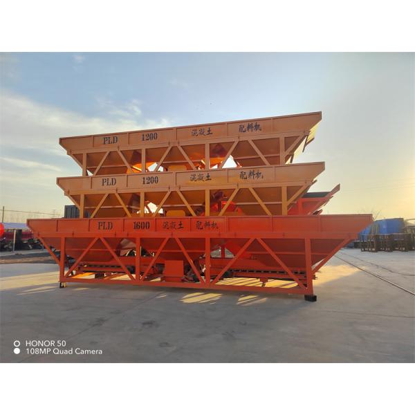 PLD800 Automatic Concrete Batching Equipment 48m3/H Fast Speed