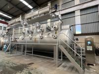 Máquina para teñir toallas de desbordamiento a alta temperatura