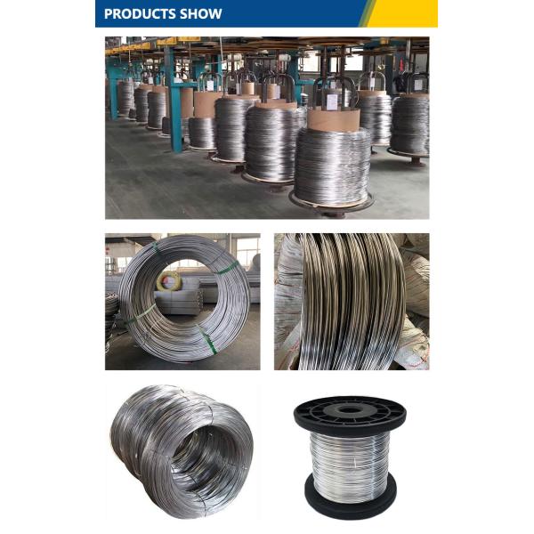 Нержавеющая сталь ASTM AISI строя SS связывает проволокой 410 3mm 2205 202