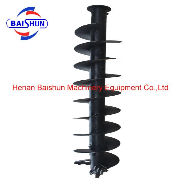 Tractor mounted alloy bit pole lifting machine earth drilling hole digging machine