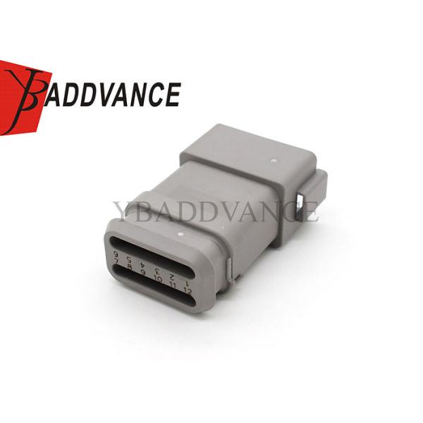 Casquillo largo de los conectores de DT04-12P-E008 AT04-12PA-SRGRY Deutsch de despegue 12 del extremo automotriz de la manera