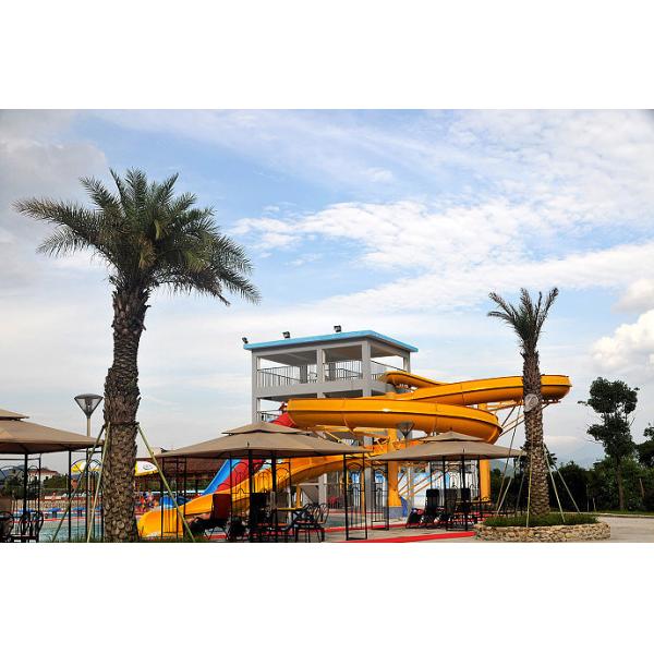 Гостиница скольжений воды парка воды изготовленная на заказ местная гигантская на каникула