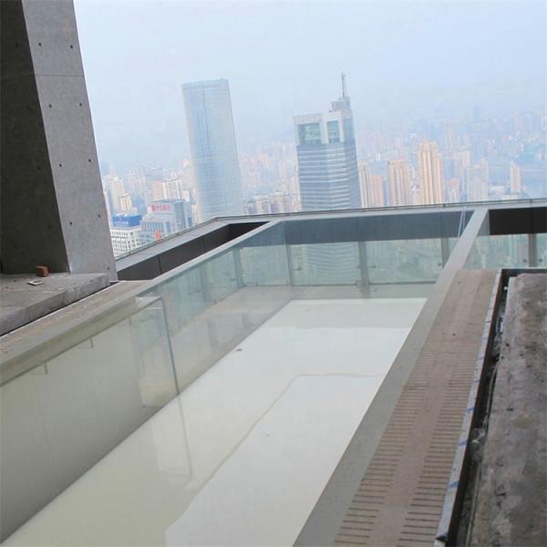 Piscine familiale durable AUPOOL Piscine en acrylique transparente de design moderne extérieure