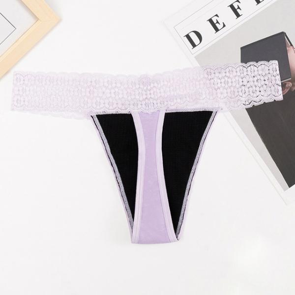 Breathable Women'S Leak Proof Underpants Seamless Absorbent No Leak Underwear