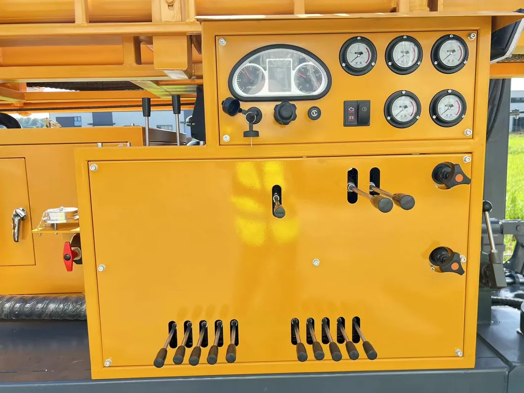 Máquina de perforación rotativa de núcleo de oruga para pozo profundo hidráulico ZB350S