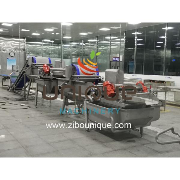 Машины для очистки лука Маленькие и большие Машины для очистки лука 4970*1510*1813 мм 3 кВт