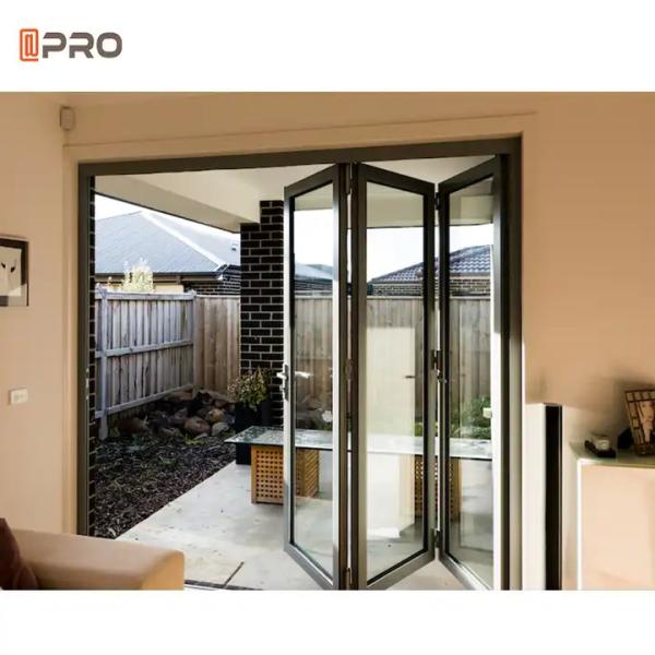 Transparent Aluminum Folding Doors 6 Foot Panel Lowes Sliding French Exterior Bifold Door