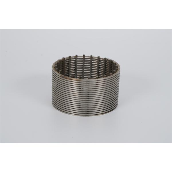 Stainless Steel 316L Wedge Wire Media Retention Nozzle Npt Thread 57mm Diameter