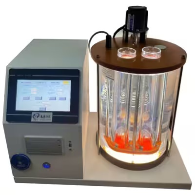 SH102A Semi-Automatic Petroleum Density Meter Touch Screen & Precise Pt100 Temp Control Dual Holes ASTM D1298