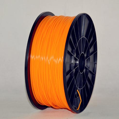 1.26kg /Piece 1.75mm 3D printer PLA filaments, Transparent  ORANGE 3d printing material