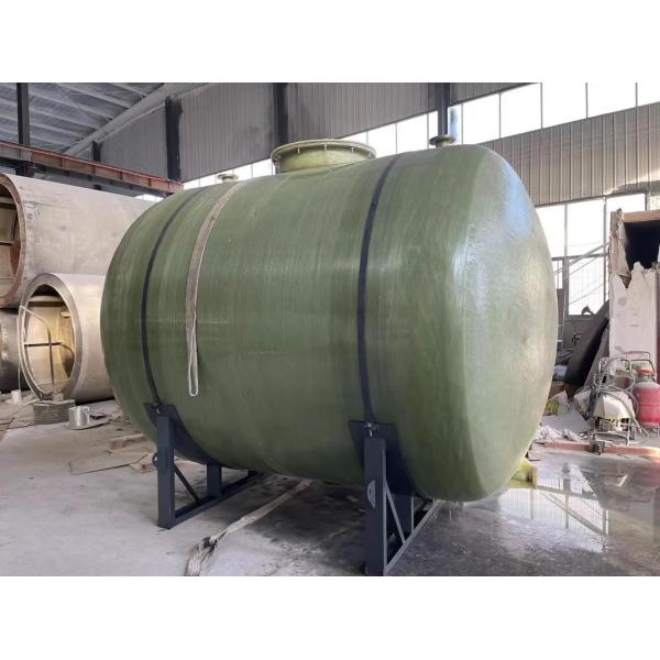 Underground Frp Storage Tank Customized Inlet Diameter Optimal Storage Solution For Business