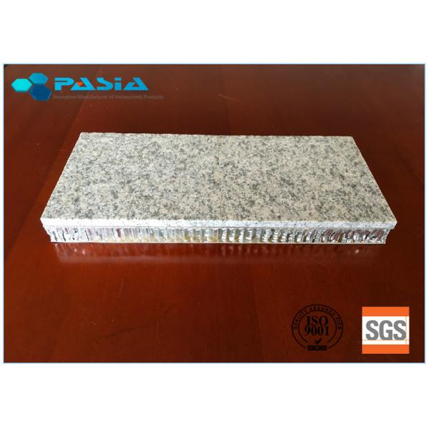 Granite Honeycomb Stone Panels / Thin Granite Panels Hammer Bushing Surface