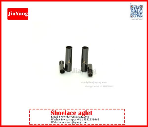 Jiayang 25mm Metal  Cylinder Aaglets For Rope