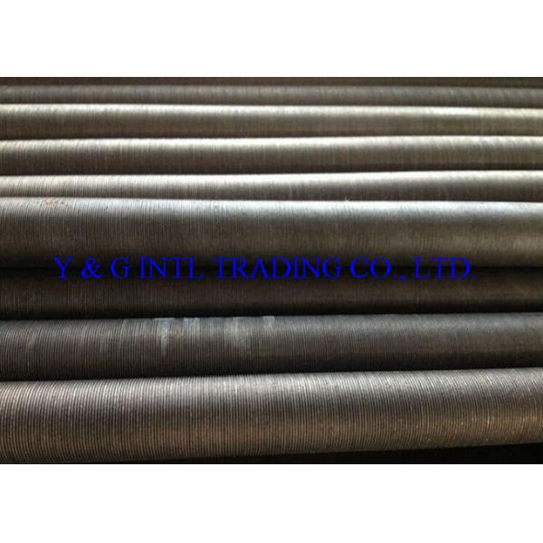 Stainless Steel Extruded Fin Tube , Low Electric Spiral Fin Tube 10-38mm