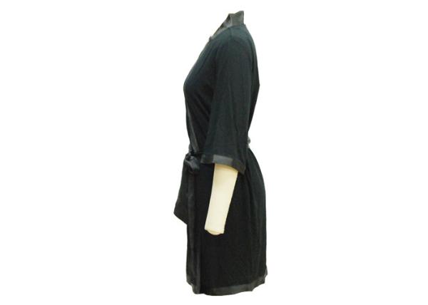 Pretty Black Women'S Winter Nightgowns , Warm Ladies Long Sleeve Nighties