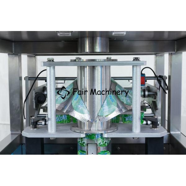 pó de lavagem 304 de aço inoxidável que desinfeta a máquina de embalagem do malote do pó