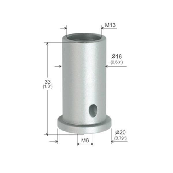 Серебряные покрытые системы YW86256 изображения потолка гаечной резьбы M6 вися