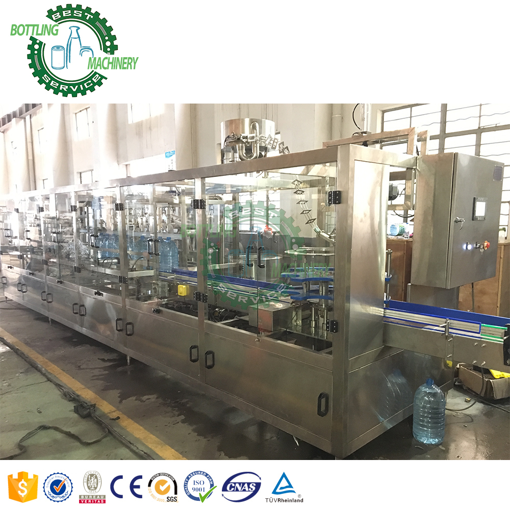 Auto Complete a to Z 2 3 4 5 6 7 8 10 Liter Big Bucket Barrel Bottle Bottled Mouthwash Liquor Water Washer Filler Capper Machine