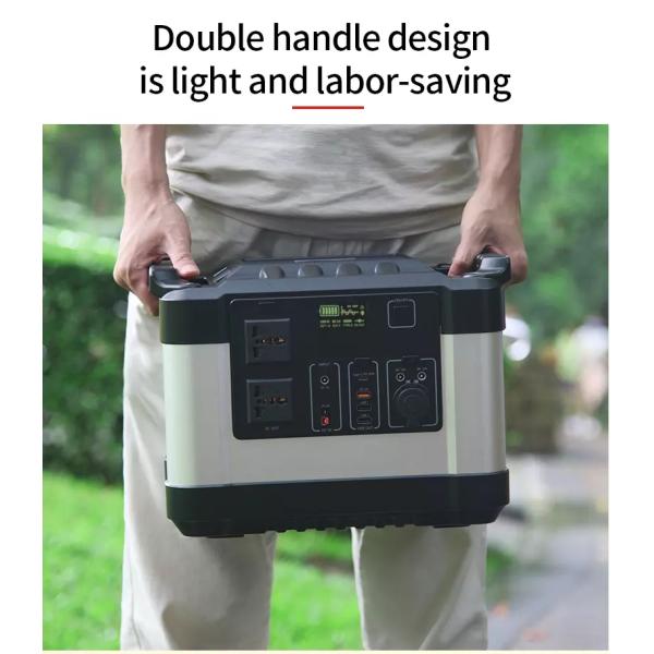 200-240V 1000W Solar Generator Battery Charger 300000mAh Outdoor Energy 1100wh