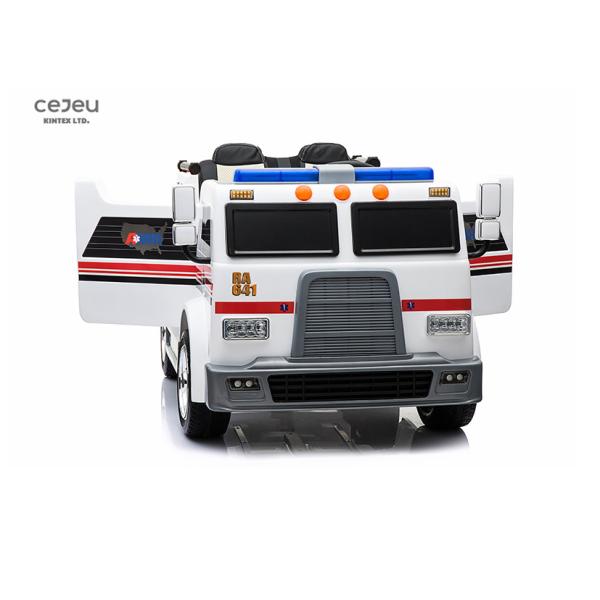 Electric Big Storage Kids Ride On Ambulance For 72 Months 36kg