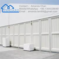 Venta directa de tiendas de almacenaje de aluminio impermeable a medida tiendas de doble capa
