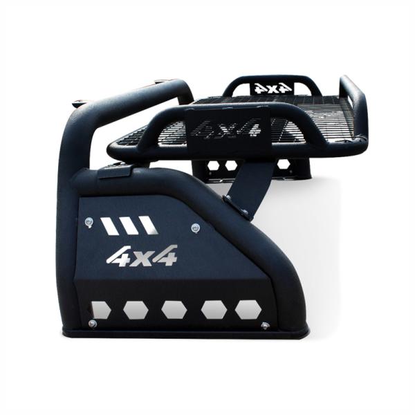 Factory Supply Steel 4x4 Pickup Truck Roll Bar with Luggage Bracket for Toyota Hilux Revo