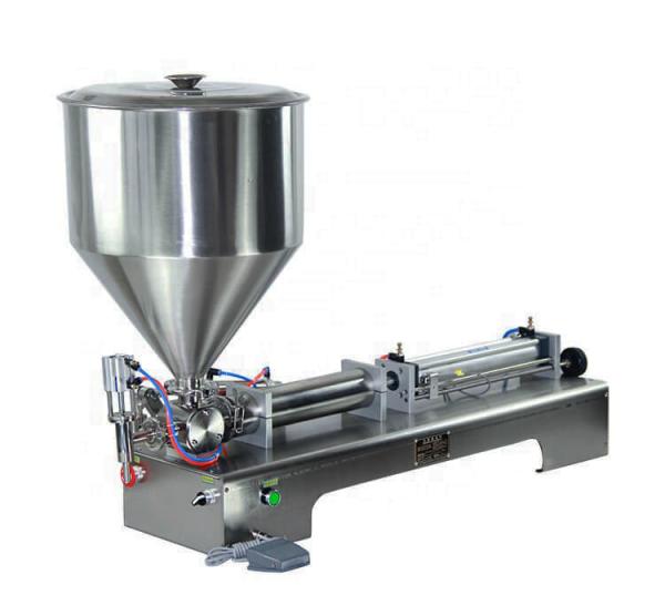 Semi Automatic Pneumatic Packaging Machine Filled With Honey Peanut Butter Ketchup Soy Sauce Jam Bottle
