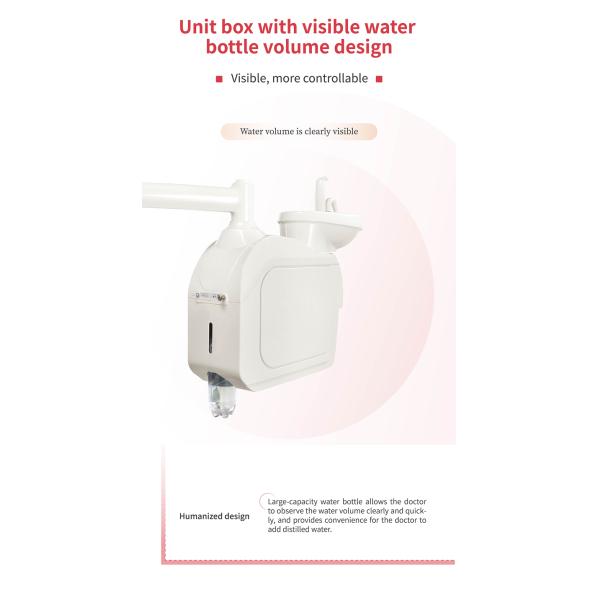 Electricity PU Cushion Patient Dental Chairs 12mm Frame