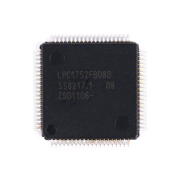 LPC1752FBD80,55 132-bit ARM Cortex-M3 MCU Up To 512 KB Flash And 64 KBSRAM With Ethernet USB 2.0 Host/Device/OTG CAN