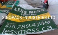 U-panneau stratifié BOPP sacs, PP Jumbo sacs à l'intérieur avec des boucles d'angle