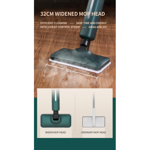 Household 1200W Multifunctional Steam Mop 500ml Handheld