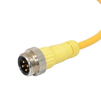 Conectores de cabo mecânicos de Rigoal 7/8 acampamento do parafuso do conector do conjunto de 3pin 4pin 5pin