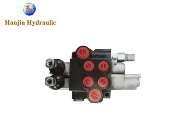 Float Function 2 Spool 40 Liters Monoblock Valves 3/8 Spring Return