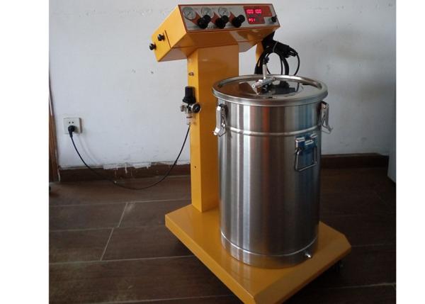 Metal Workpiece Powder Coating Paint Machine 45W Small Powder Coating Machine