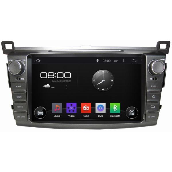 Ouchuangbo Pure Android 4.4 GPS Navigation Stereo System for Toyota RAV4 2013 DVD Multimedia Kit OCB-8017D